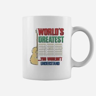Worlds Greatest Guitar Dad You Wouldnt Understand Guitarist Coffee Mug - Seseable