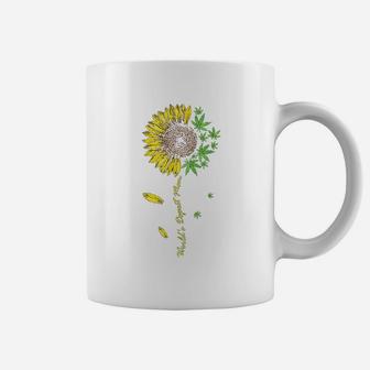 Worlds Mom Sunflower 420 Day Coffee Mug - Seseable