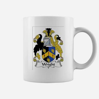 Wright Coat Of Arms Wright Family Crest Coffee Mug - Seseable