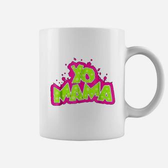 Yo Mama Funny 90s Hip Hop Party 1990s Coffee Mug - Seseable