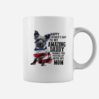 Yorkshire Happy Father s Day To My Amazing Daddy Thanks For Shirt Coffee Mug | Seseable CA