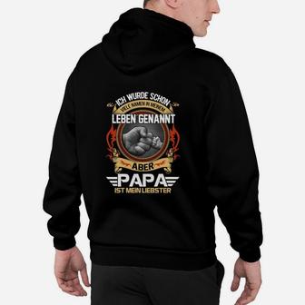 Aber Papa ist mein Liebster Herren Hoodie, Spruch für Väter - Seseable