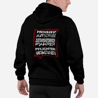 Autocross Fahrer Herren Hoodie - Sport Motiv für Rennsportfans - Seseable