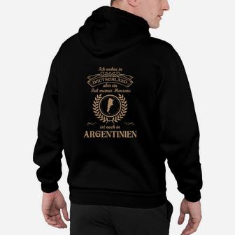 Deutschland-Argentinien Herkunfts Hoodie, Zwei Länder Liebe - Seseable