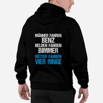 Götter Fahren Vier Ringe Hoodie - Seseable