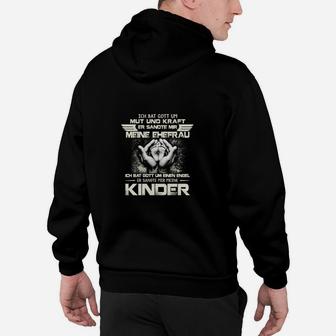 Helden-Papa Wolf Design Hoodie, Ideal für Vatertag - Seseable