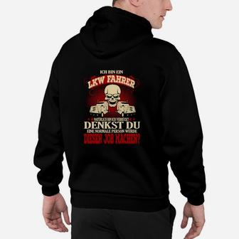 LKW-Fahrer Motiv Hoodie mit Stolz & Humor Spruch, Trucker Design - Seseable