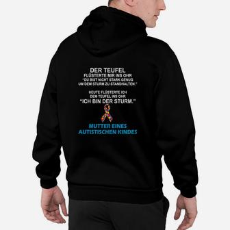 Mutter Einseitig Autistischchen Hoodie - Seseable