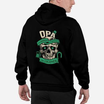 Opa De Man De Mythe De Legende Hoodie - Seseable