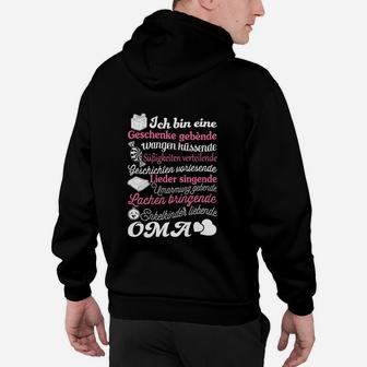 Personalisiertes Oma Hoodie - Geschichten & Liebe Spenden Tee - Seseable