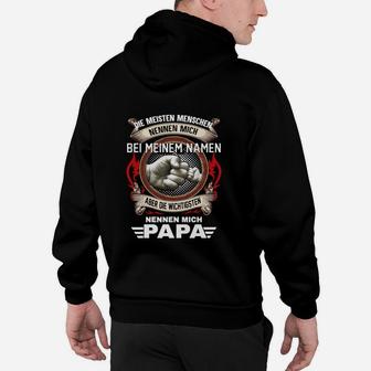 Personalisiertes Vatertag Hoodie, Wichtige nennen mich Papa - Seseable
