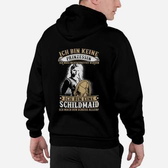 Schildmaid Nicht Prinzessin Gold -r Hoodie - Seseable