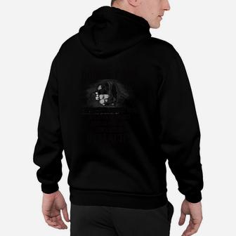 Schwarzes Hoodie mit coolem Aufdruck, Grafisches Design - Seseable