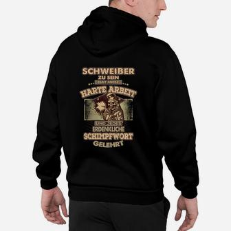 Schweißer Humor Hoodie, Stolzer Handwerker Gärtner Aufdruck - Seseable