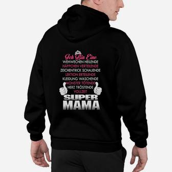 Super Mama Hoodie mit Spruch, Perfektes Geschenk für Mütter - Seseable