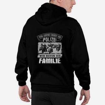 Wir Rufen Die Familie An Motorrad Tee Hoodie - Seseable