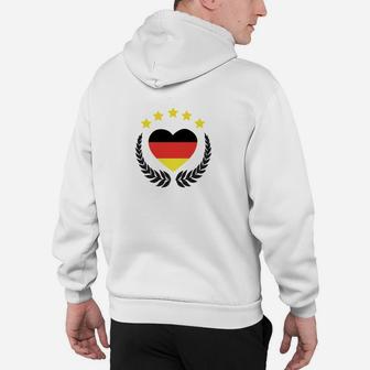 Hand AufS Herz 5 Sterne Fan Hoodie - Seseable