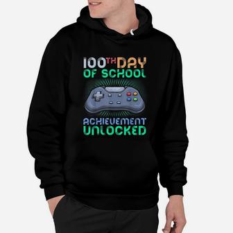 100th Day Of School Teachers Happy 100 Days Hoodie - Seseable