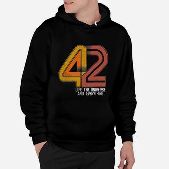 42 Life In Universe And Everything Hoodie - Seseable