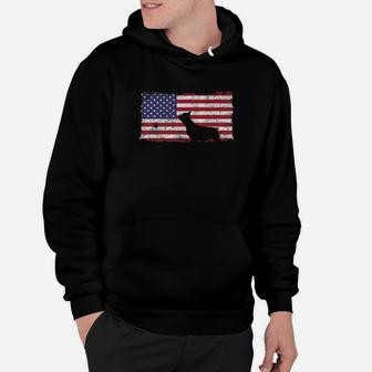 4th Of July French Bulldog American Flag Patriotic Hoodie - Seseable