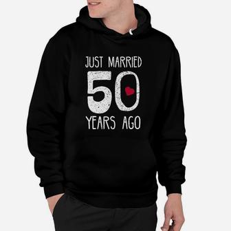 50th Wedding Anniversary Funny Gift For Couples Hoodie - Seseable