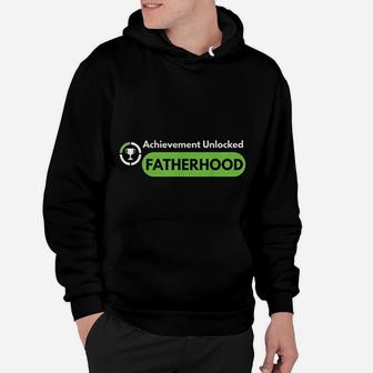Achievement Unlocked Fatherhood New Dad 2019 2020 Father Hoodie - Seseable