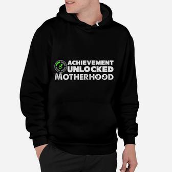 Achievement Unlocked Motherhood Design Hoodie - Seseable