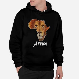 Africa - Africa Map Hoodie - Seseable