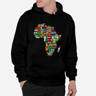 Africa Proud African Country Flags Continent Love Hoodie