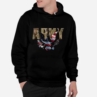 Armed Forces Gear Army Eagle Hoodie - Seseable