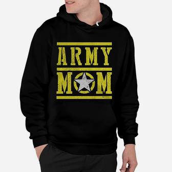 Army Mom Graphic Proud Gift For Mom Mothers Day Hoodie - Seseable