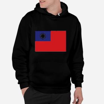 Asian And Middle Eastern National Pride Country Flags Hoodie - Seseable