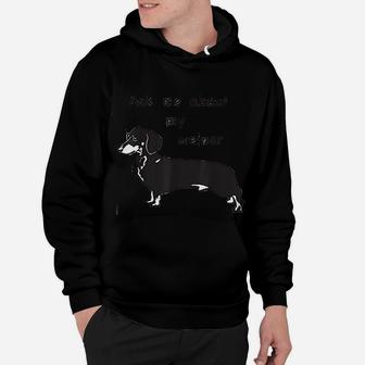 Ask Me About My Weiner Dog Pun Hoodie - Seseable
