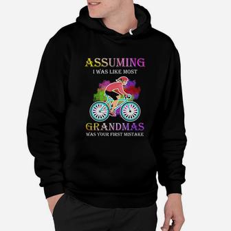 Assuming I Was Like Most Grandpas Was Your First Mistake Colorful Hoodie - Seseable