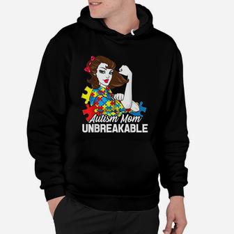 Awareness Mom Cute Gift Mom Unbreakable Puzzle Hoodie - Seseable