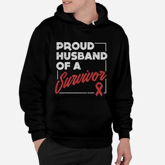 Awareness Support Aneurysm Proud Husband Survivor Hoodie - Seseable