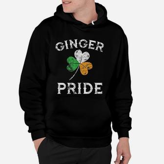 Awesome Ginger Pride St Patricks Day Irish Flag Clover Hoodie - Seseable