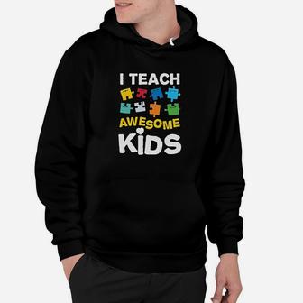 Autism Awareness Puzzle Graphic Hoodie - Seseable