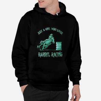 Barrel Racing Girl Love Horse Riding Rodeo Cowgirl Gift Hoodie - Seseable