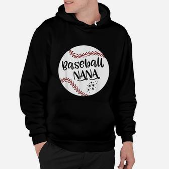 Baseball Nana For Grandma Women Mothers Day Gifts Hoodie - Seseable