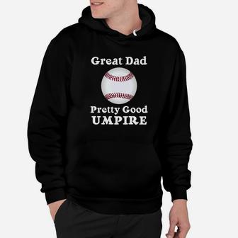 Baseball Softball Umpire Shirt For Dad On Fathers Day Hoodie - Seseable