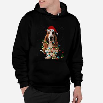 Basset Hound Christmas Funny Basset Hound Dog Lovers Gift Hoodie - Seseable