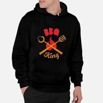 Bbq King Hot Grilled Barbecue Tools Grilling Gift Hoodie - Seseable