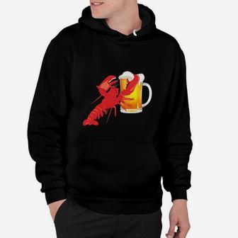 Beer Drinking Lobster Funny Craft Beer Tshirt Hoodie - Seseable