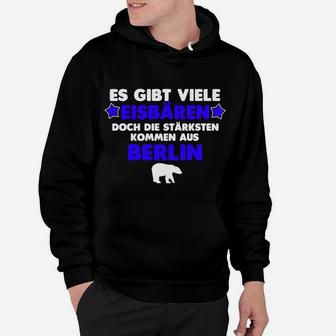 Berlin Eisbären Fan-Hoodie, Stolzer Spruch Merchandise - Seseable