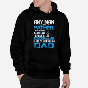 Bernese Mountain Dad Dog Lovers Fathers Day Gif Hoodie - Seseable