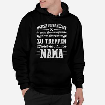 Besonders Geliebte Mama Hoodie, Schwarzes Tee für Muttertag - Seseable