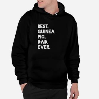 Best Guinea Pig Dad Funny Mens White Gif Hoodie - Seseable