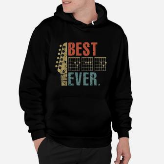 Best Guitar Dad Ever Music Vintage Father Day Gift Shirt Hoodie - Seseable