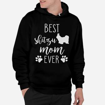 Best Shitzu Mom Ever Dog Mothers Day Gift Hoodie - Seseable
